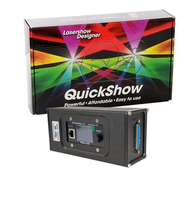 Pangolin FB4 (Quikshow on laptop incl)