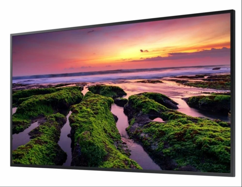 85 inch Samsung QB 4k TV + prsu stand