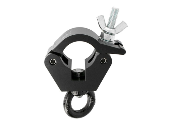 50 mm Half Coupler + eye 340 Kg black